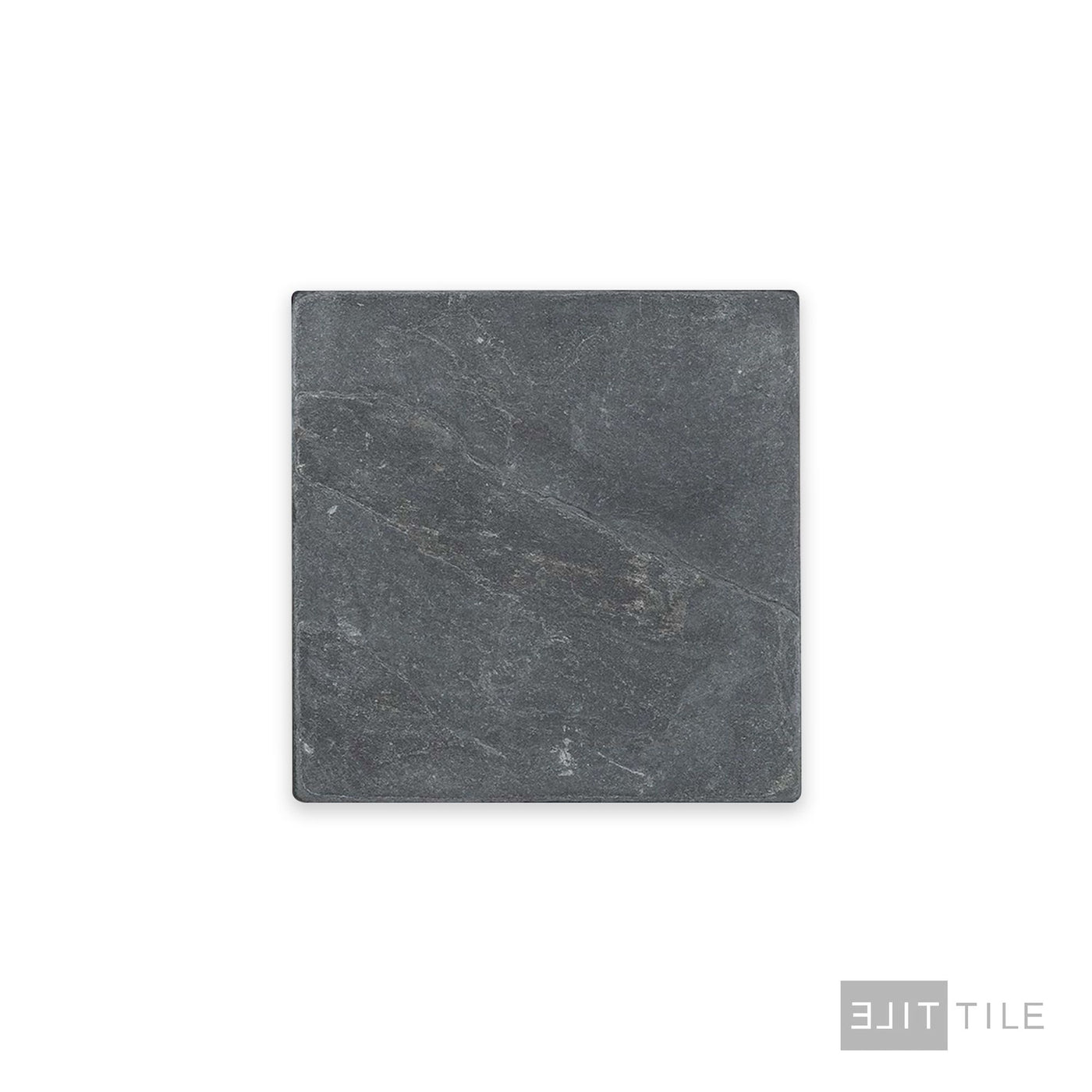 Indian Black Slate 6X6 Tumbled