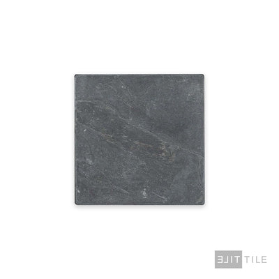 Indian Black Slate 6X6 Tumbled