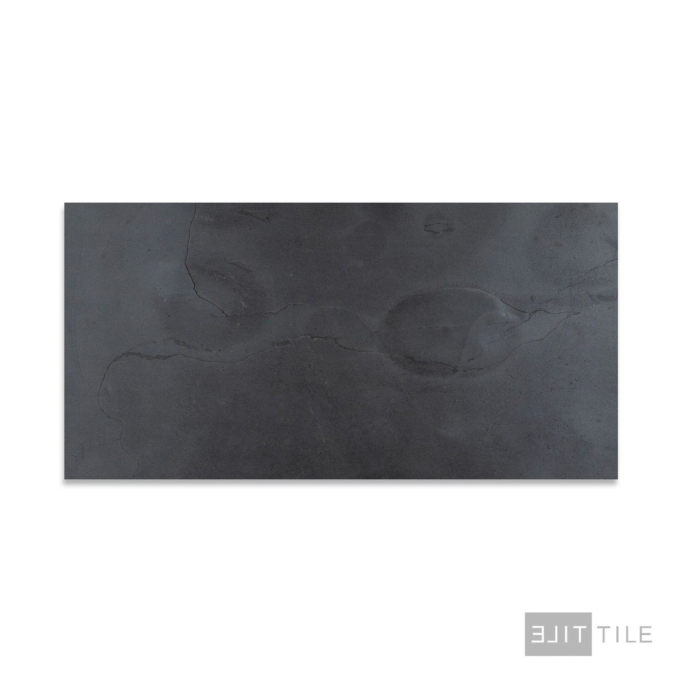Indian Black Slate 12X24 Gauged