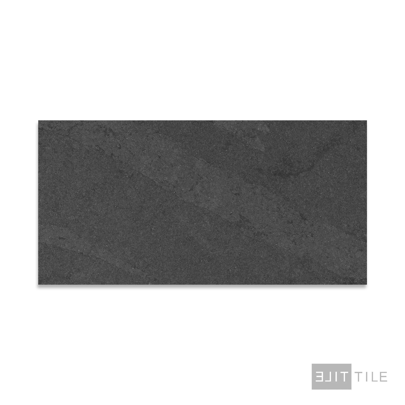 Brazilian Black Slate 12X24 Gauged
