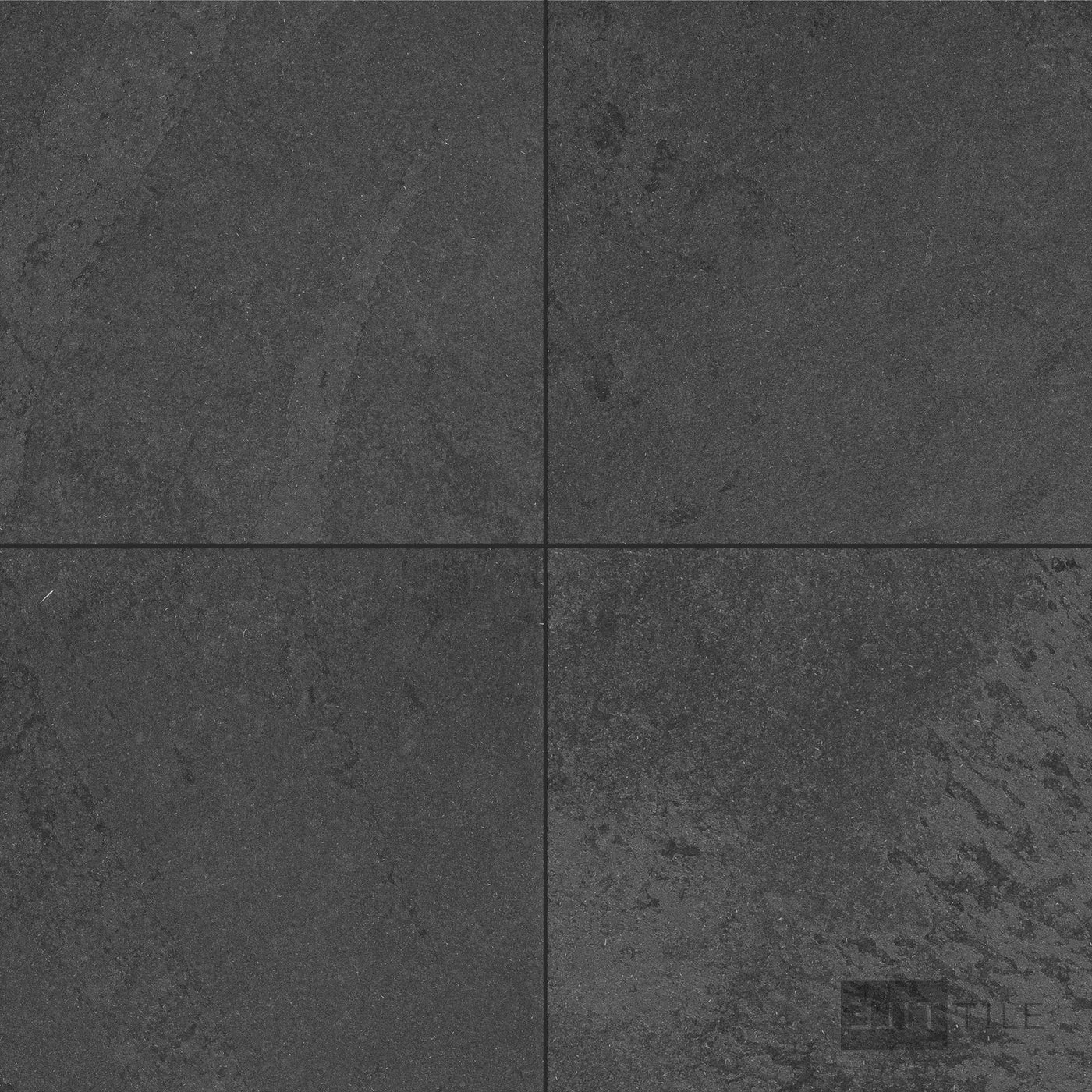 Brazilian Black Slate 16X16 Gauged