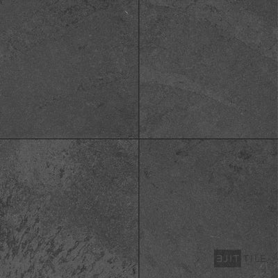 Brazilian Black Slate 24X24 Gauged