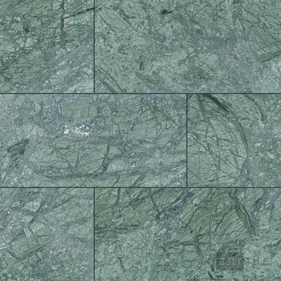 Empress Green Marble 12X24 Honed
