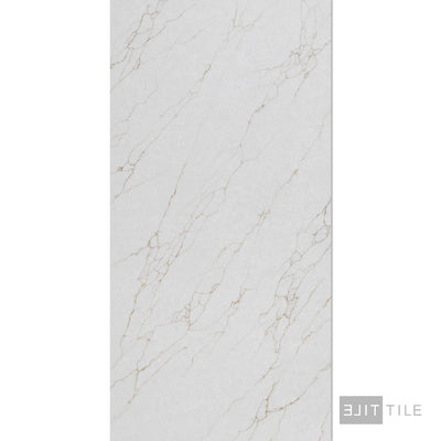 Quartz Prefab Countertop Right 9'X2' Venation Oro Polished