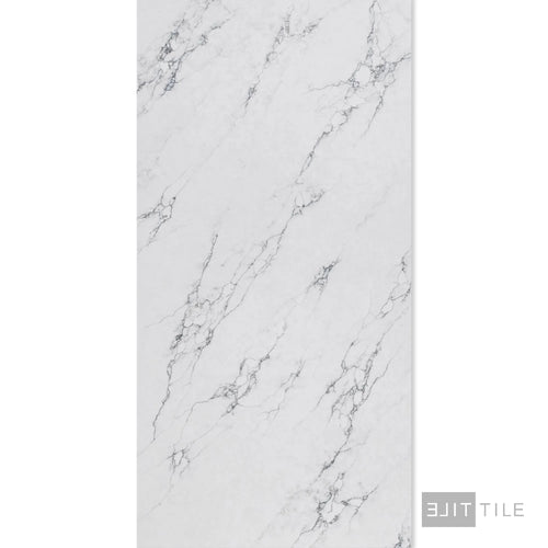 Quartz Prefab Countertop Right 9'X'2'  Macaubas Polished