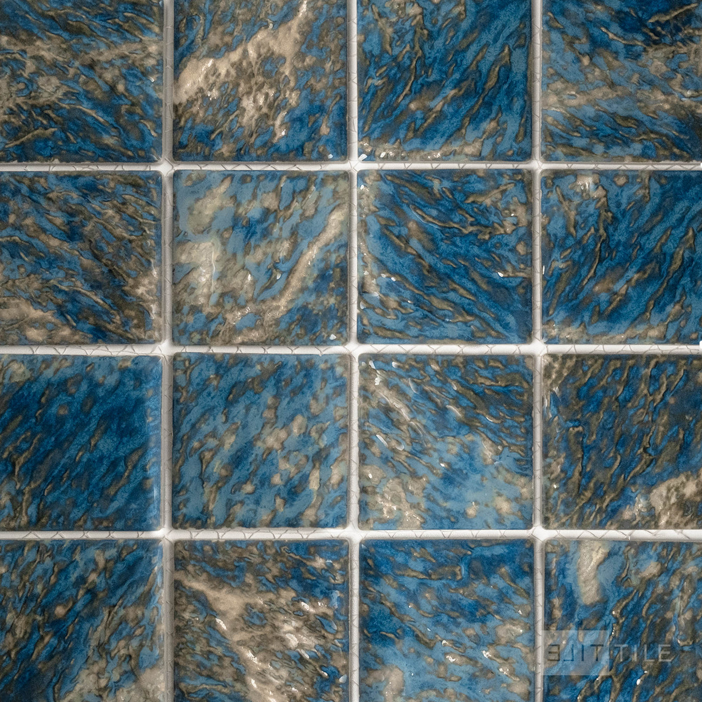 Planet 3X3 Square Opal Glossy Mosaic