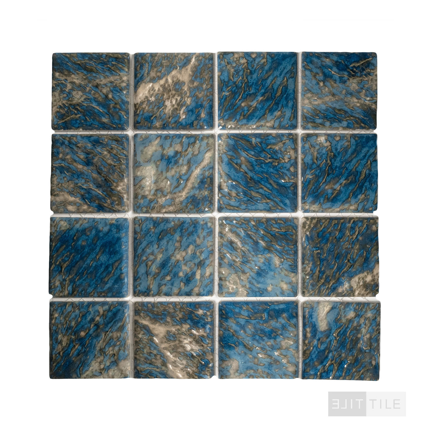 Planet 3X3 Square Opal Glossy Mosaic