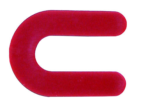 Horseshoe Shims 1/8" RED