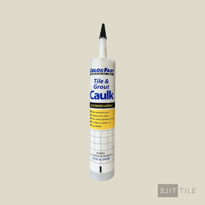 ColorFast Caulk 10.3 Oz 11 Snow White Sanded