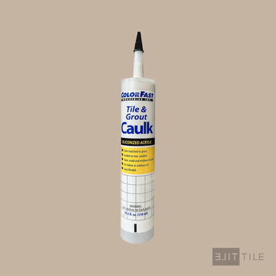 ColorFast Caulk 10.3 Oz 101 Quartz Sanded