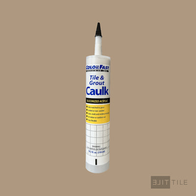 ColorFast Caulk 10.3 Oz 186 Khaki Sanded