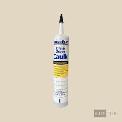 ColorFast Caulk 10.3 Oz 333 Alabaster Sanded