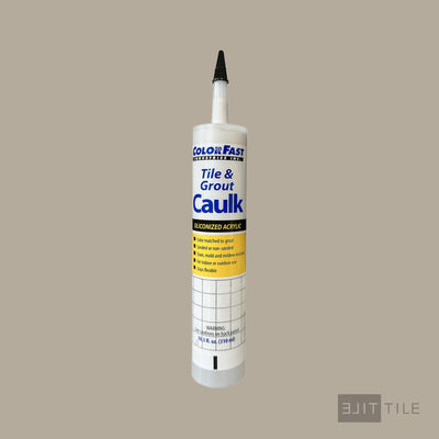 ColorFast Caulk 10.3 Oz 386 Oyster Gray Sanded