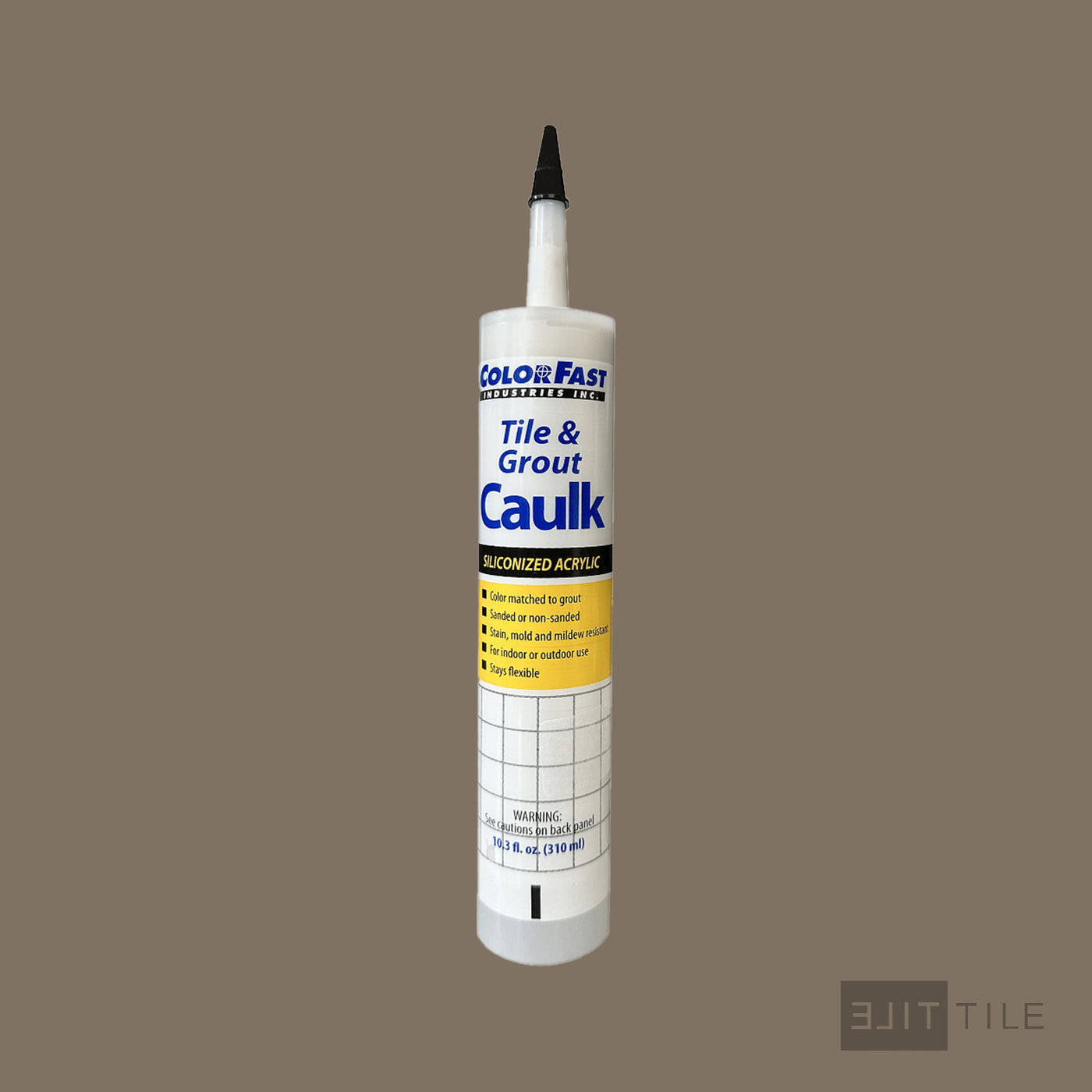 ColorFast Caulk 10.3 Oz 541 Walnut Sanded