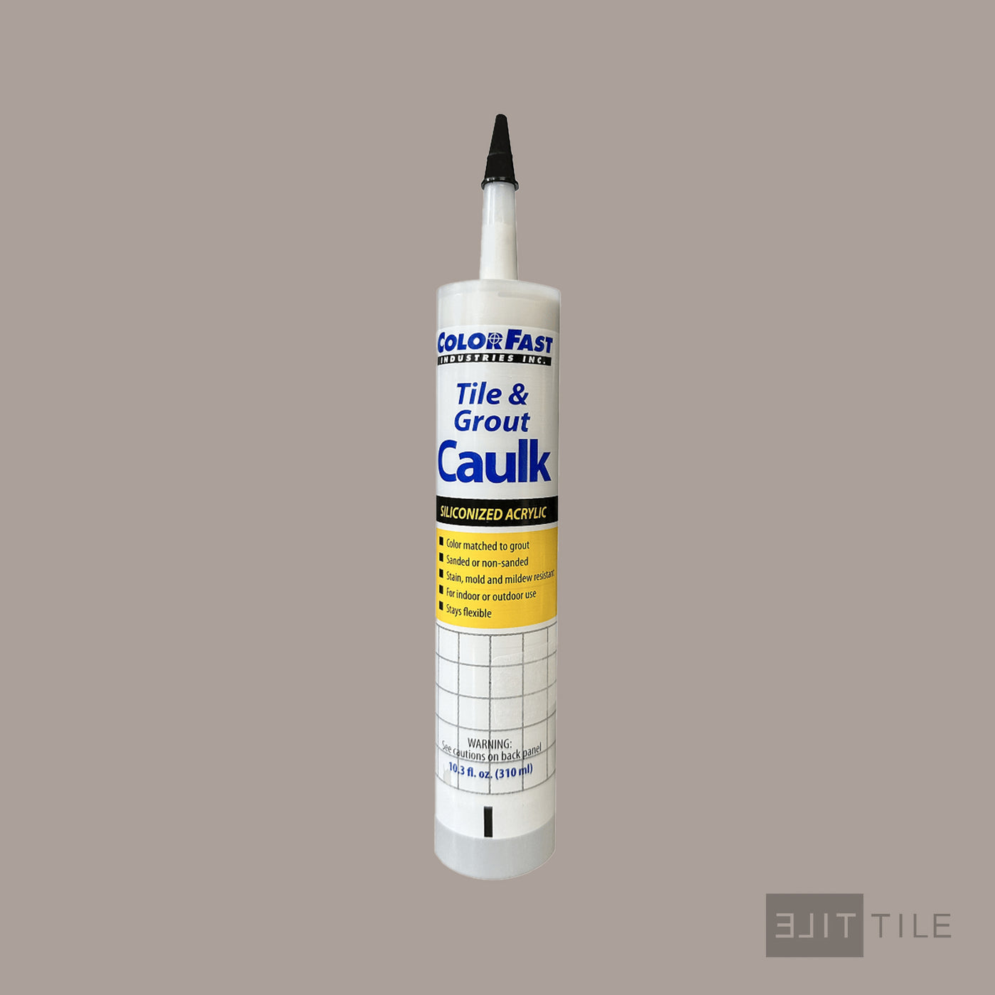 ColorFast Caulk 10.3 Oz 543 Driftwood Sanded