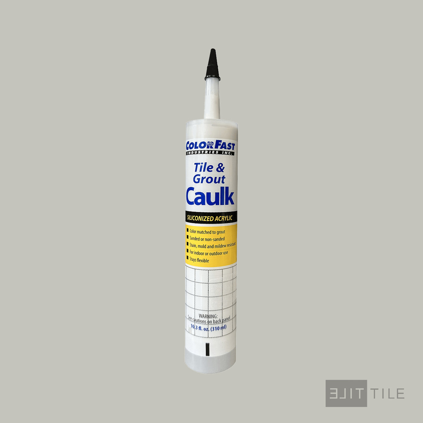 ColorFast Caulk 10.3 Oz 544 Rolling Fog Sanded