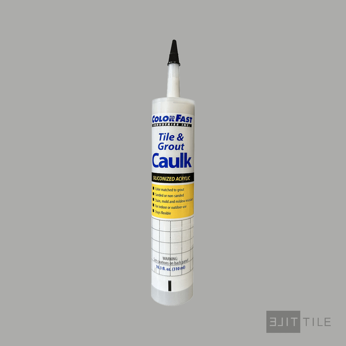 ColorFast Caulk 10.3 Oz 546 Cape Gray Sanded