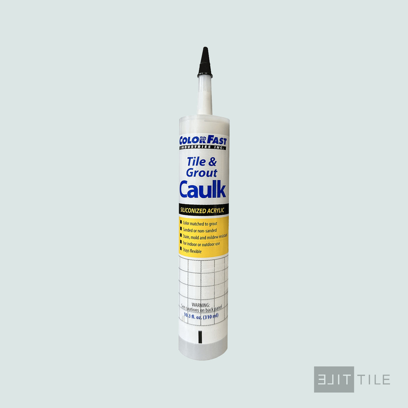 ColorFast Caulk 10.3 Oz 548 Surf Green Sanded