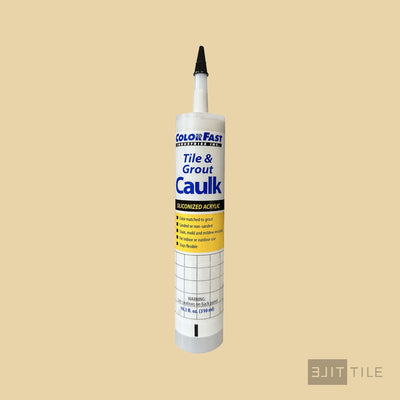 ColorFast Caulk 10.3 Oz 17 Butter Cream Non Sanded