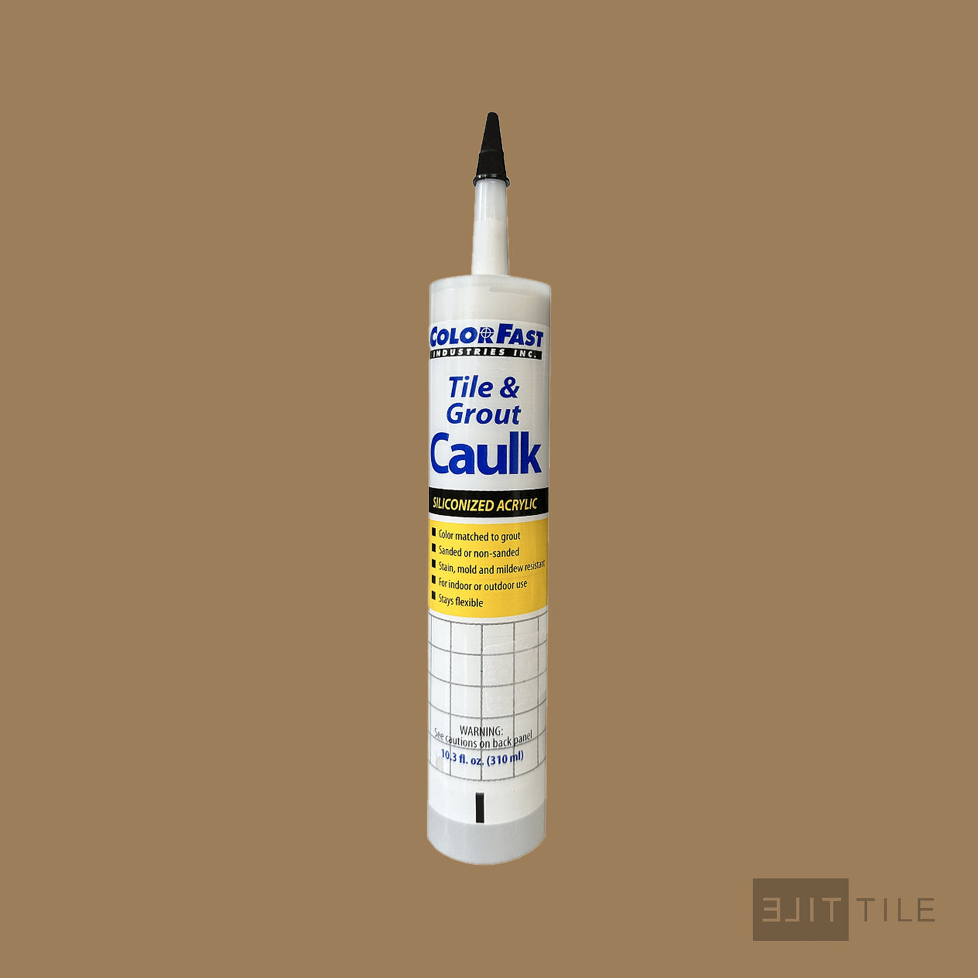 ColorFast Caulk 10.3 Oz 45 Summer Wheat Non Sanded