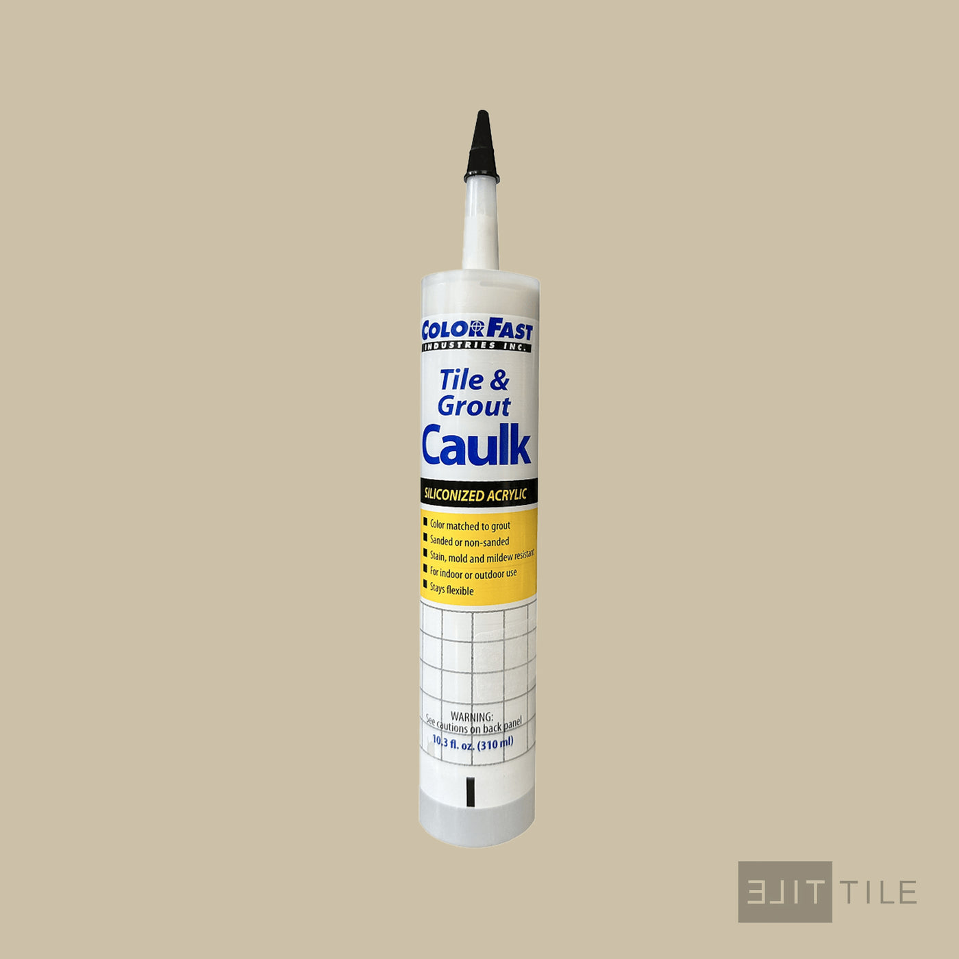 ColorFast Caulk 10.3 Oz 382 Bone Non Sanded