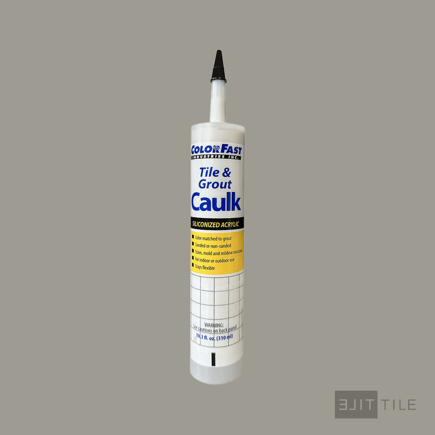 ColorFast Caulk 10.3 Oz 543 Driftwood Non Sanded