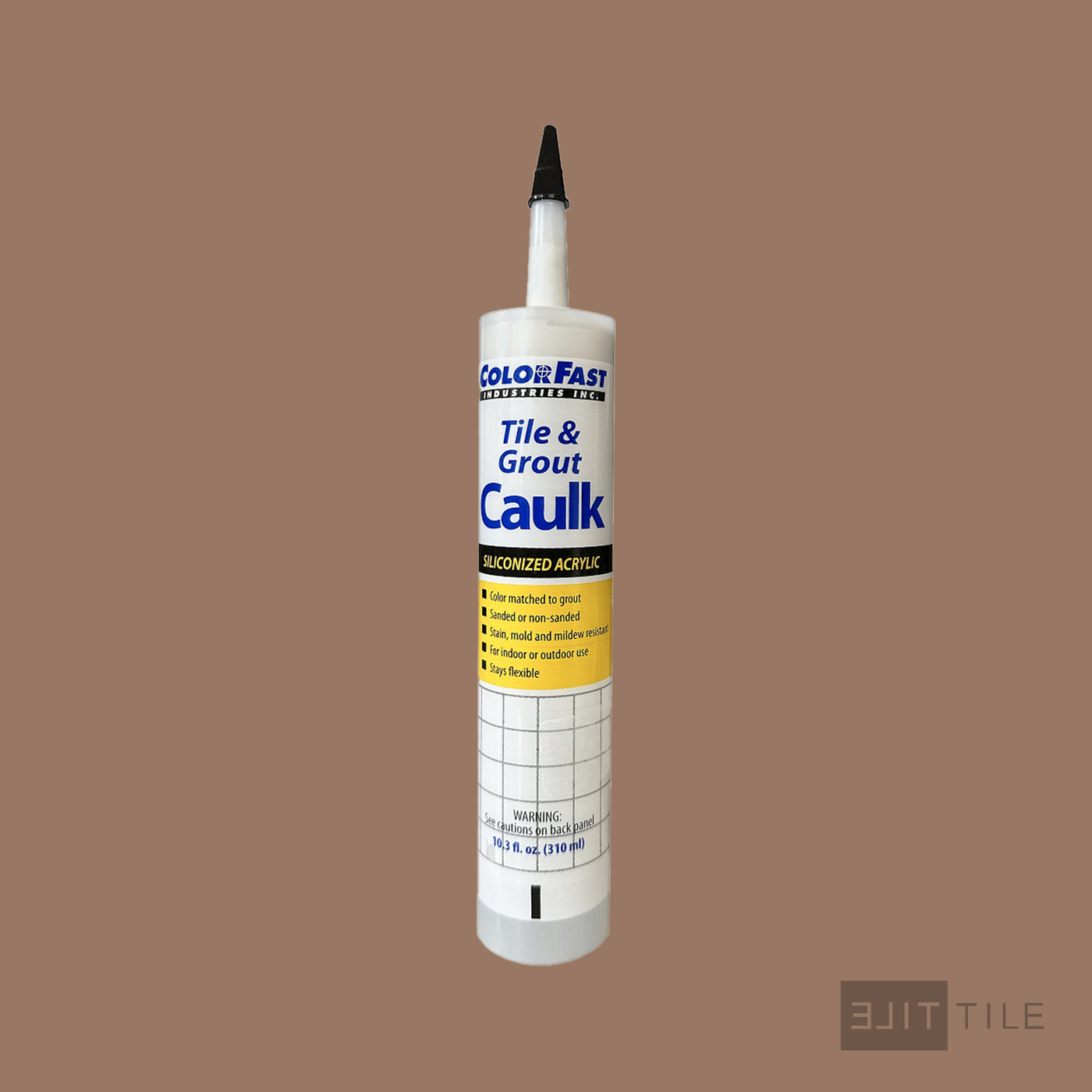 ColorFast Caulk 10.3 Oz 384 Camel Non Sanded