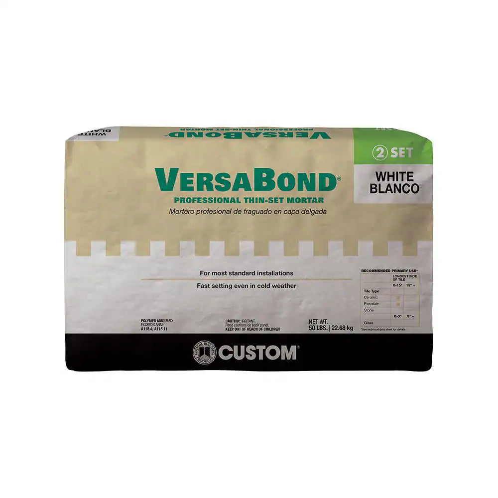 Versabond Thinset 50 Lb. Bag White