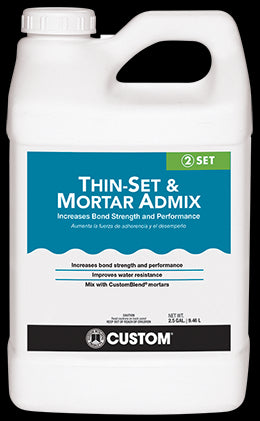 Thinset Mortar Admix 2-1/2 Gal