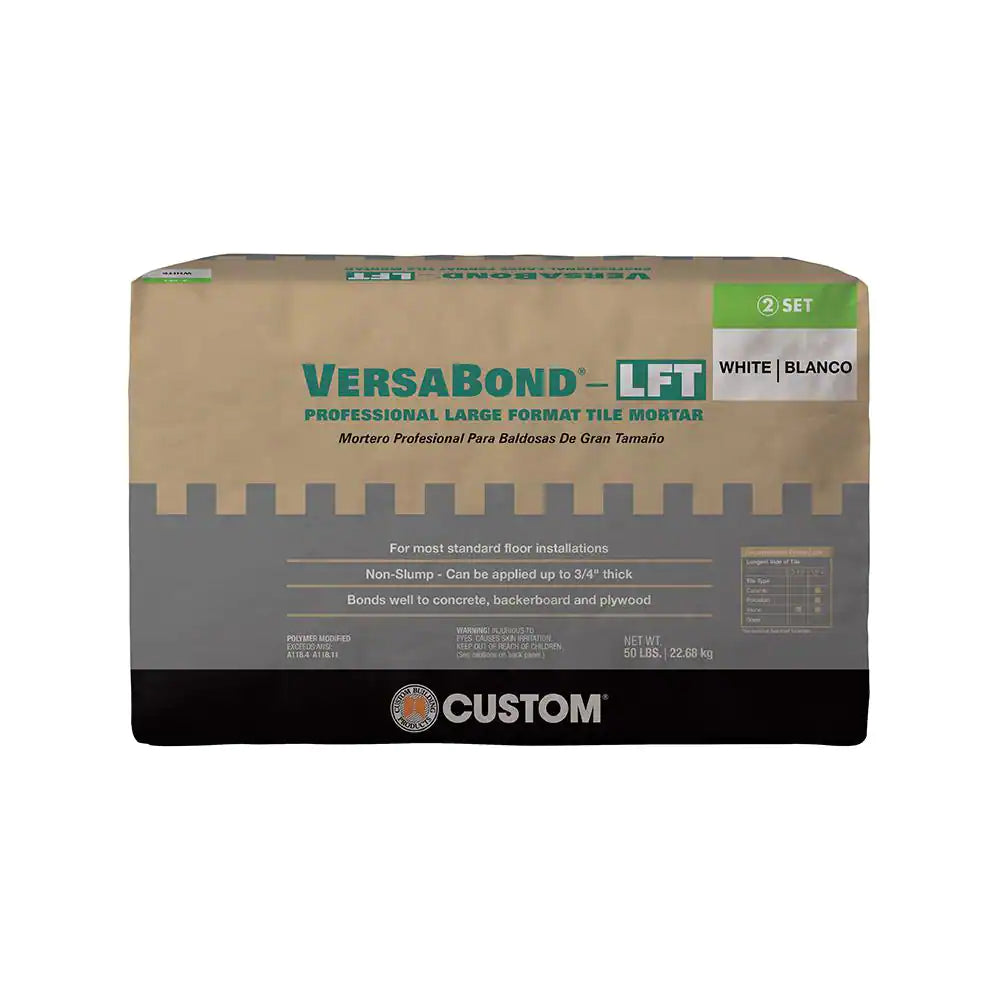 Versabond LFT Professional Large Format Mortar 50 Lb. Bag White