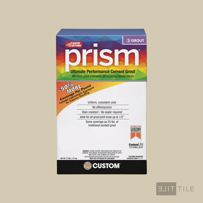 Prism Ultimate Performance Cement Grout 17 Lb. Bx #10 Antique White