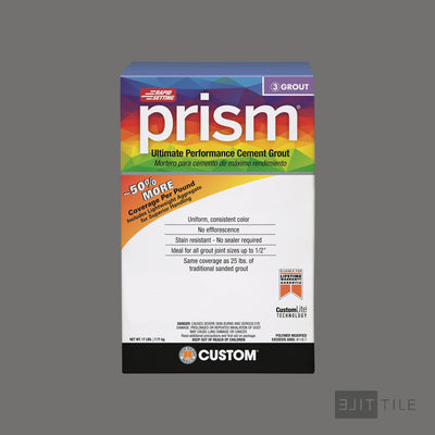 Prism Ultimate Performance Cement Grout 17 Lb. Bx #19 Pewter