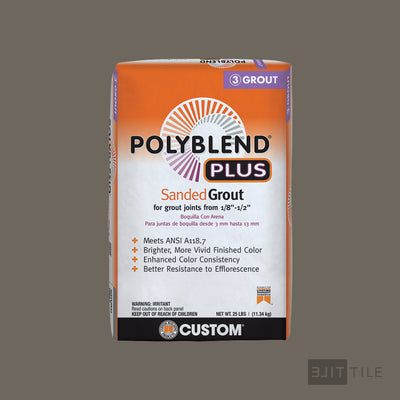 Polyblend Plus Sanded Tile Grout 25 Lb. Bag #185 New Taupe