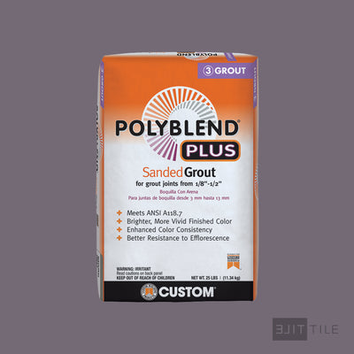 Polyblend Plus Sanded Tile Grout 25 Lb. Bag #644 Shadow