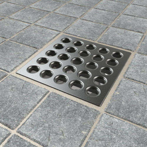 Ebbe Pro Drain Covers Antique Pewter 4 in