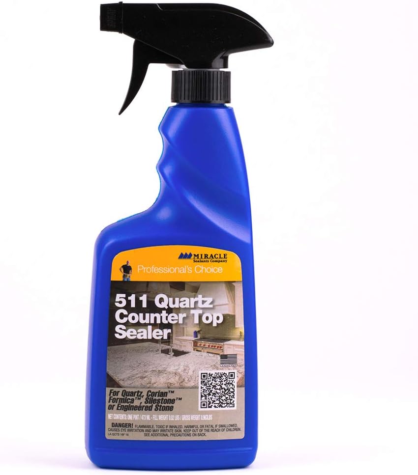 Miracle Sealants 511 Quartz Counter Top Sealer 16 oz Spray