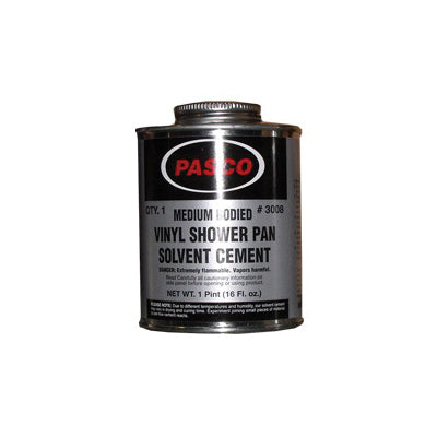 Shower Pan Solvent Cement 1 pint