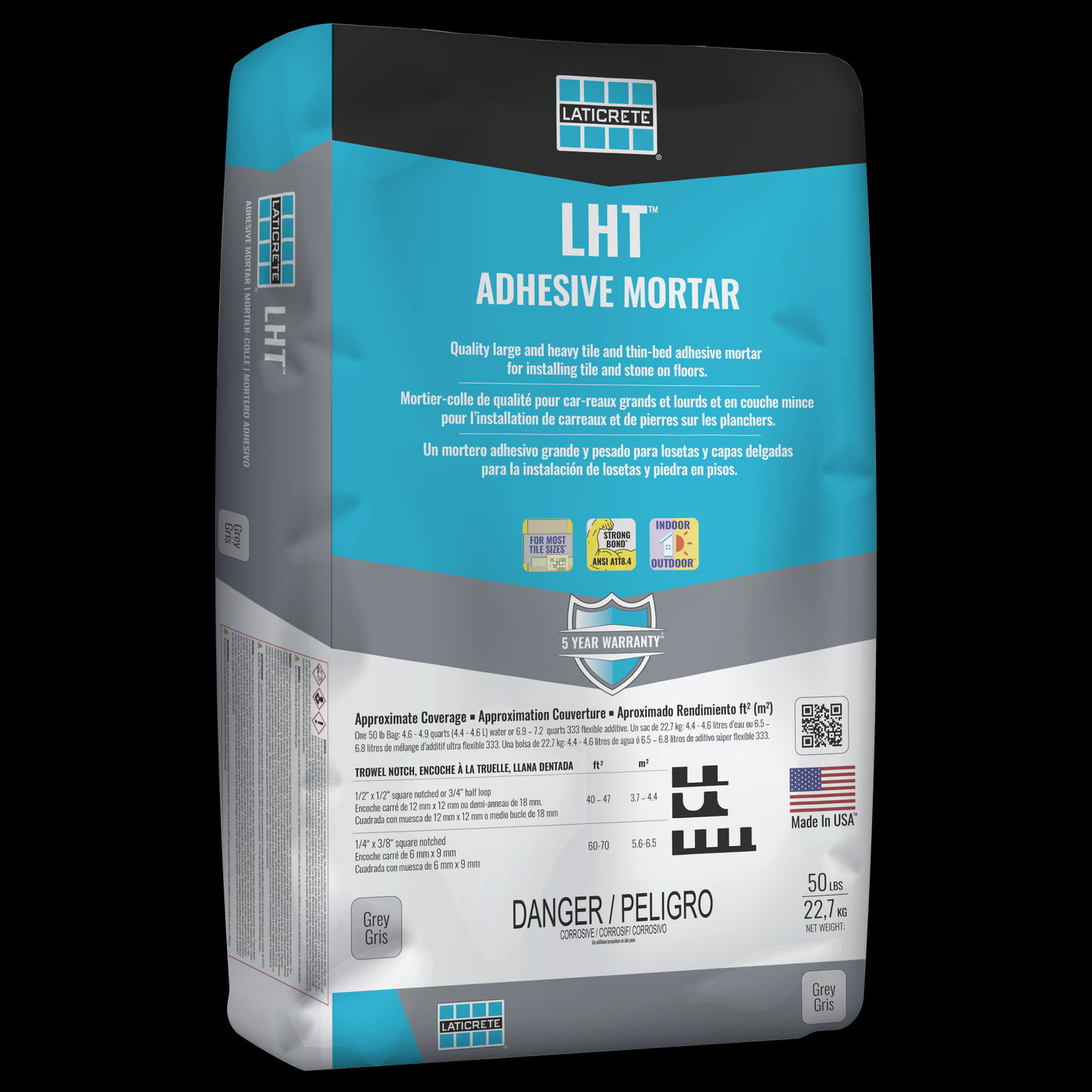 LHT Laticrete Large Heavy Tile Mortar 50 Lbs