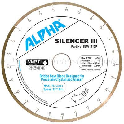 Silencer III Porcelain Blade 16 in