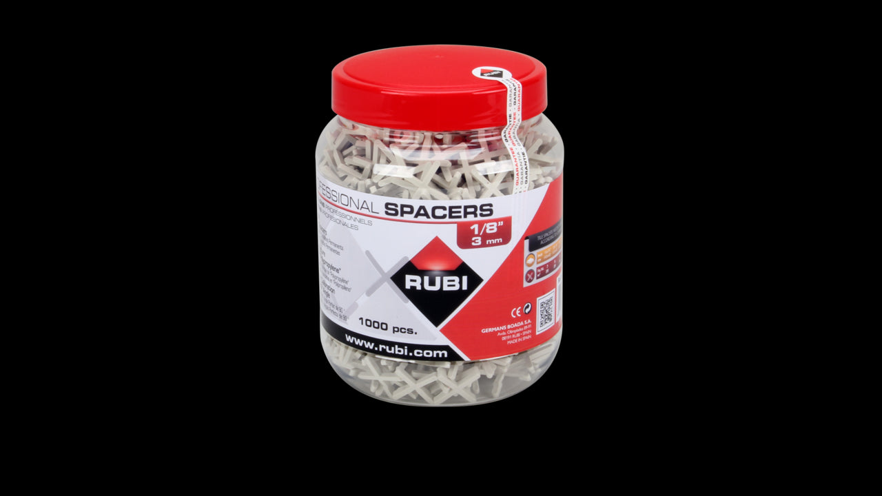 Tile Spacers 1/8 in - 1000 ct