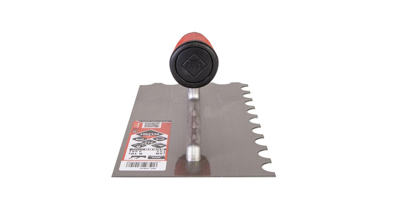 RUBIFLEX Trowel 3/8 U Notch