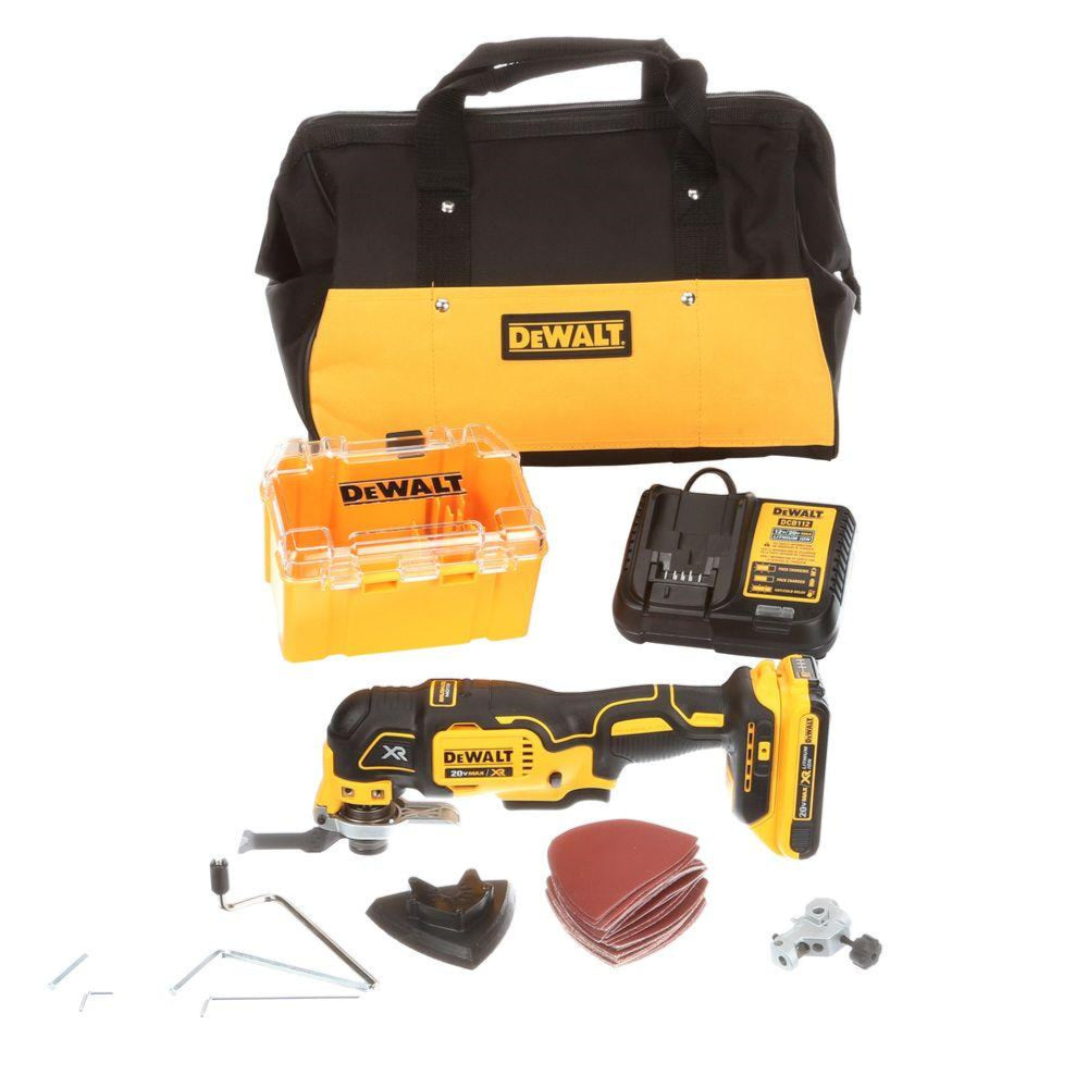 Tool Kit Max Xr Dewalt Oscillating Tool Blades Home Depot DEWALT