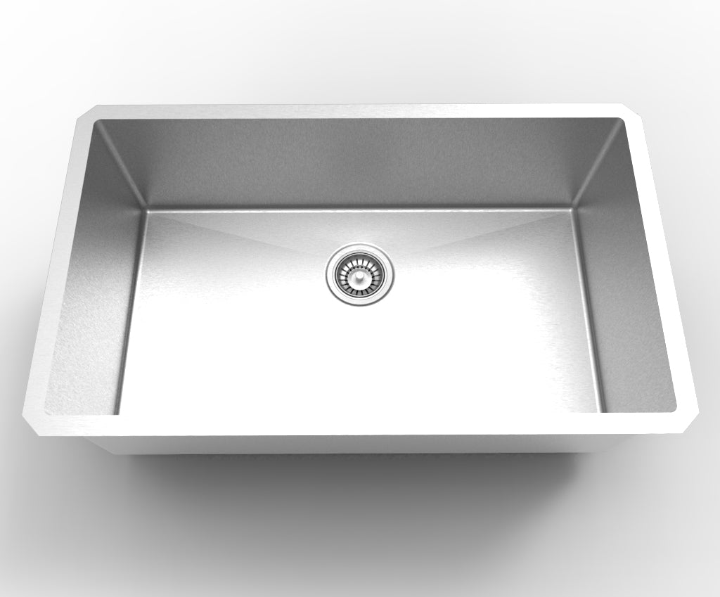 Stainless Steel Undermount Sink 32X19