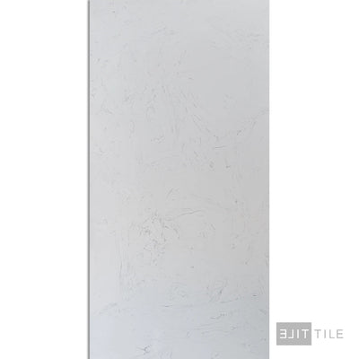 ENHANCED MARBLE LEFT SLAB 26X110 WHITE CARRARA POLISHED PRIMARY SHOT