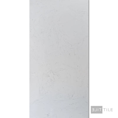 Enhanced Marble Right Slab 26X110 White Carrara Polished Primary Shot