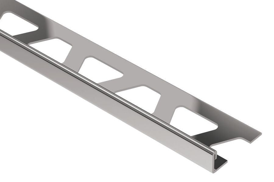 Schiene Jolly Edge Trim Alum Polished Nickel Anodized 1/2 in A125ATG