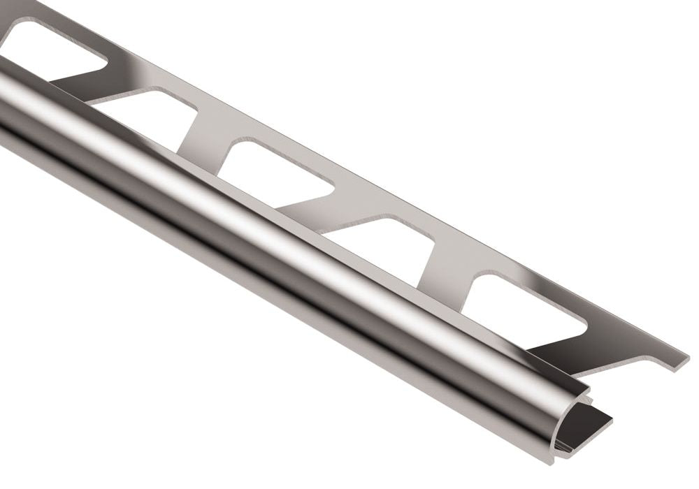 Rondec Bullnose Trim Alum Polished Chrome Anodized 1/4 in RO60ACG