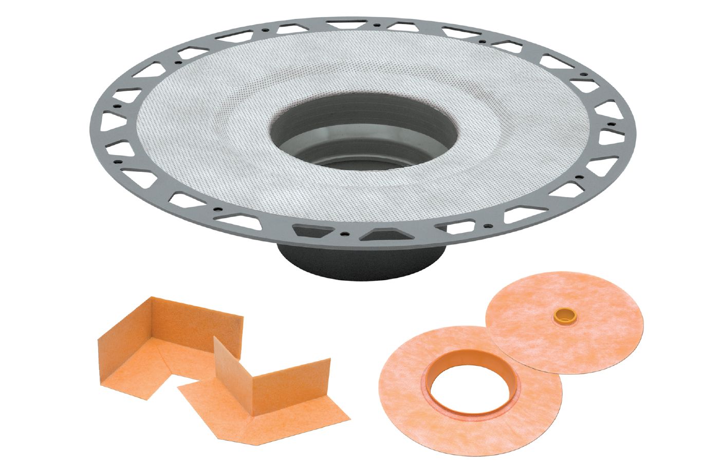 Kerdi-Drain Flange Kit Pvc Outlet 2 in