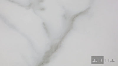 POLISHED MARBLE PORCELAIN TILE 48X48 STATUARIO VENATO POLISHED PRIMARY VIDEO CLIP