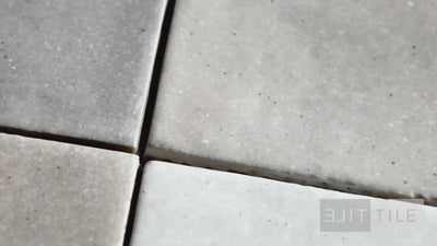 Celine Glazed Porcelain Field Tile 4X4 Greige Matte